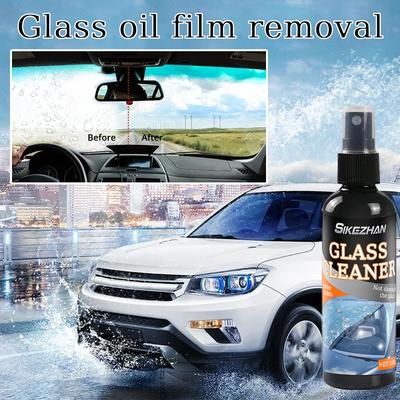 Auto Glas Ölfilmentferner Leistungsstarker Windschutzscheibenreiniger Autoglas Wasserflecken Fleckenentfernung Fenster Auto Detaillierungswerkzeug