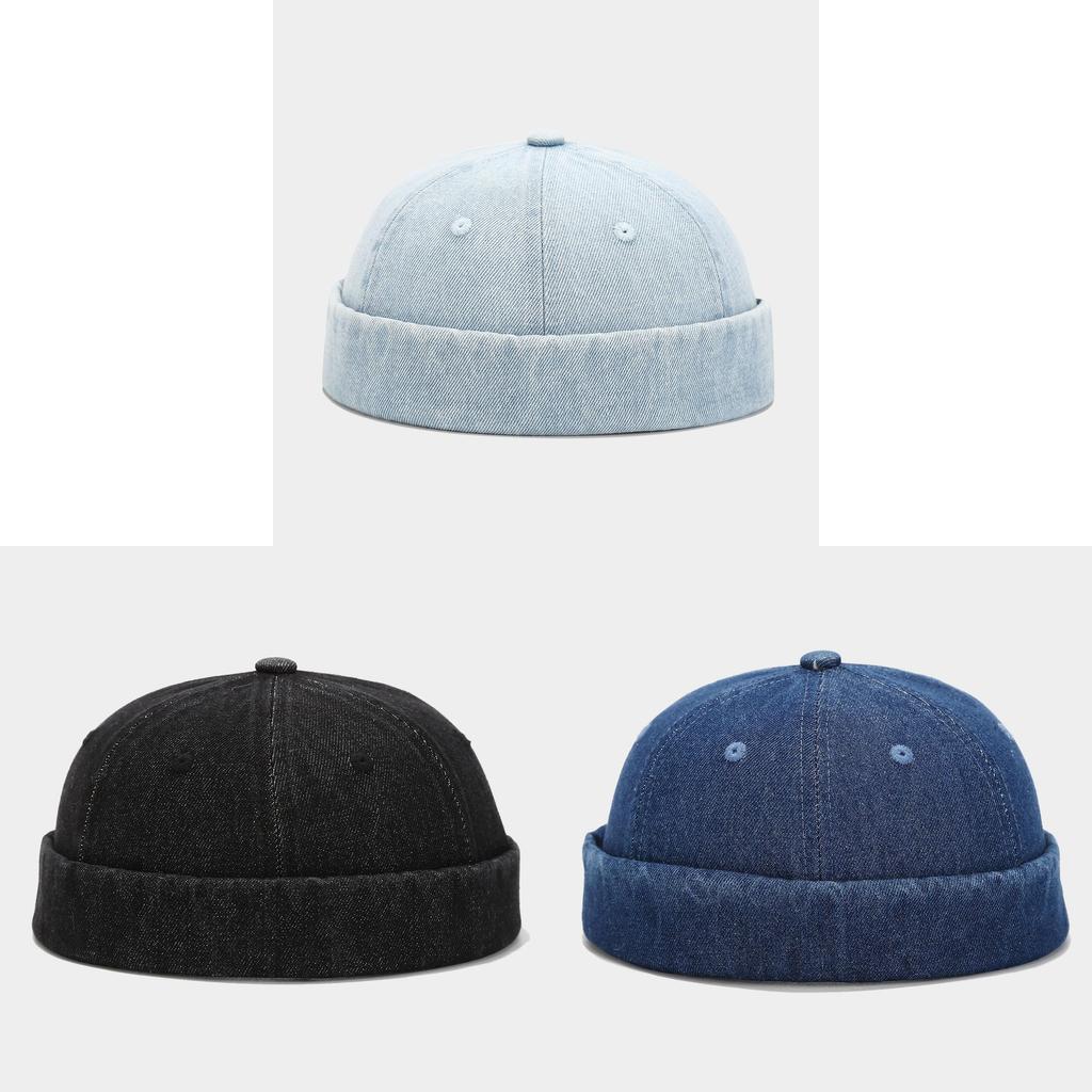 Vintage Cotton Sailor Hat For Men Women With Sun Shade Summer Winter Autumn