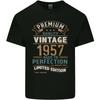 Premium Vintage 69th Birthday 1957 Unisexs Light Cotton TShirt