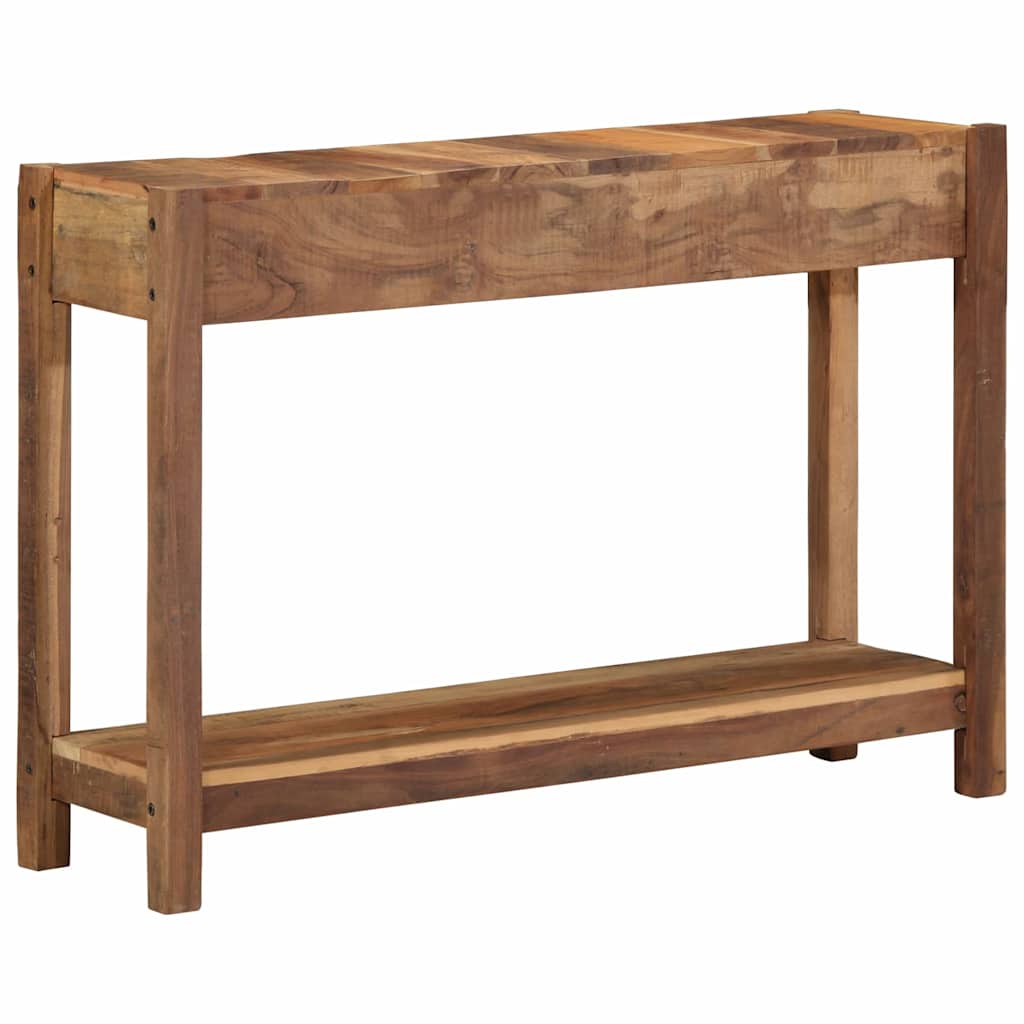 Console Table Brown 107 x 33 x 76 cm Solid Upcycled Wood