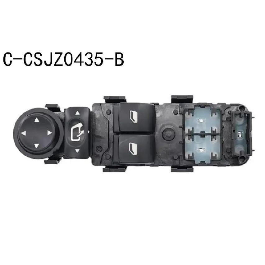 Driver Side For Citroen C4 2004-2010 Power Window Master Lifter Control Switch Manual & Electric Fold 6554.HA 6554.HE Car Parts 1pc Electric Fold -B