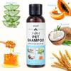 Deep Cleansing 5-in-1 Pet Shampoo - For Cats Dogs Full Body Use, Soft Combing Fluffy Clean Grooming