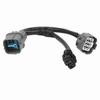 9Pin Distributor Jumper Harness OBD1 To OBD2 Engine Harness Replacement for Civic Si Integra
