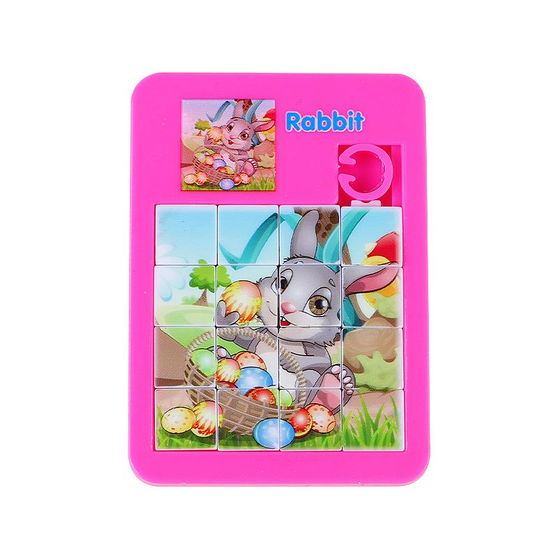 Kids' Creative Cartoon Huarong Road Puzzle - Interactive Parent-Child Educational Toy
