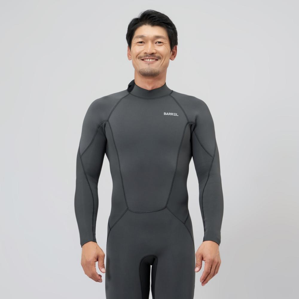 BARREL Man Dir 3/2Mm Full Suit Charcoal (Bi2Mwnp01Chc)