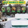 Breathable Plant Frost Cloth Garden Raised Bed Cover, Freeze Protection Adjustable Drawstring Weather-resistant Cover Rectangular with Insulated Liner