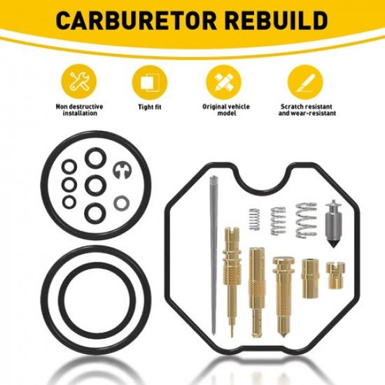 FOR Carburetor Carb Rebuild Kit Honda Recon 250 TRX250TE TM Sportrax250 TRX250EX