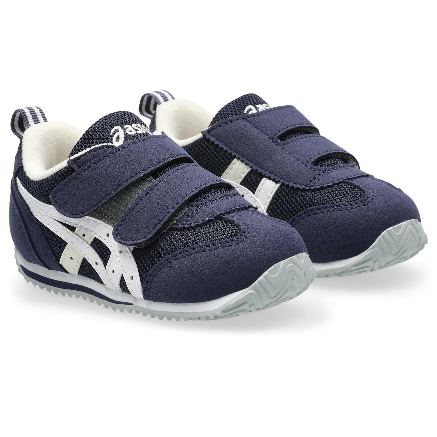 

Sukusuku Baby Basic Navy Size cm Shoes, Low-Cut, Two-Strap, Blue/White, 235, 15.5