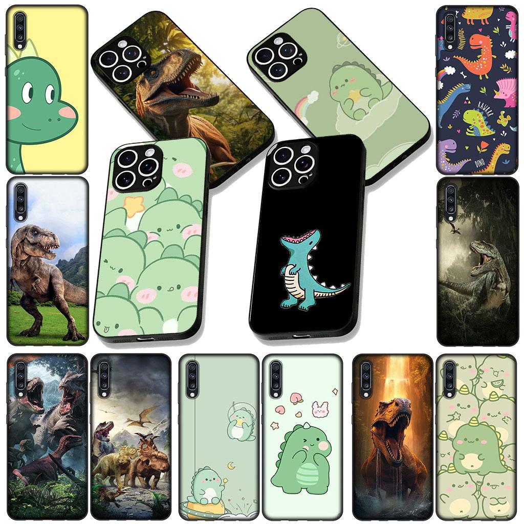 Soft Cover for Xiaomi Redmi 15 9A 9C NFC 7A 9T Note 9 8 7 8T 15c A5 4G 5G Coque Phone Case Cartoon Dinosaurs