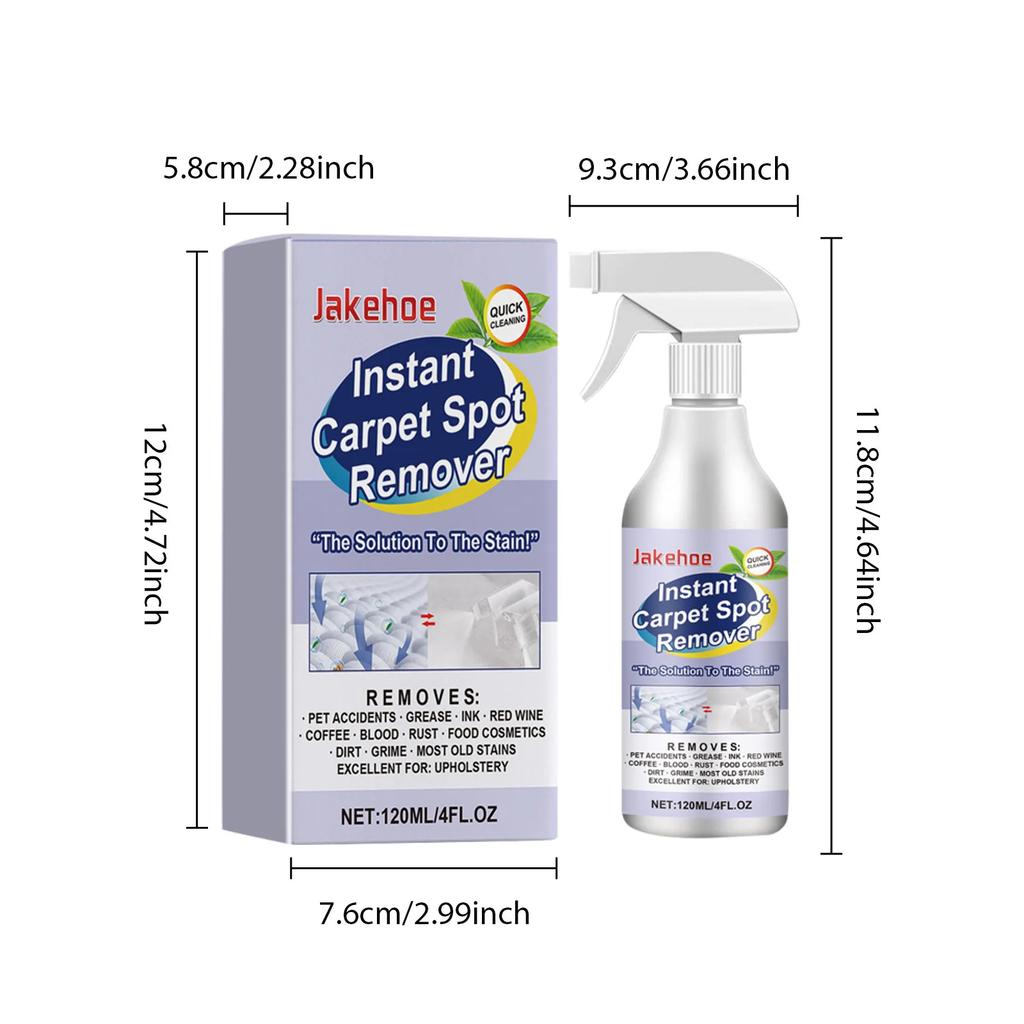 Carpet Cleaner Liquid Safe Lasting Powerful Stains Remover Fabric Sofa Surfaces Clean Multifunctional Carpet Fragrance Detergent