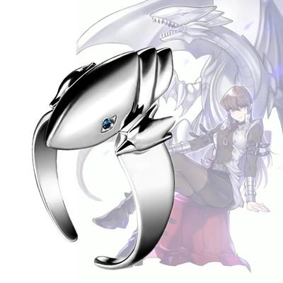 Oyun Seto Kaiba Cosplay Yüzük Ayarlanabilir Açılış Yüzükleri Mücevher Hediye Aksesuarları Cadılar Bayramı