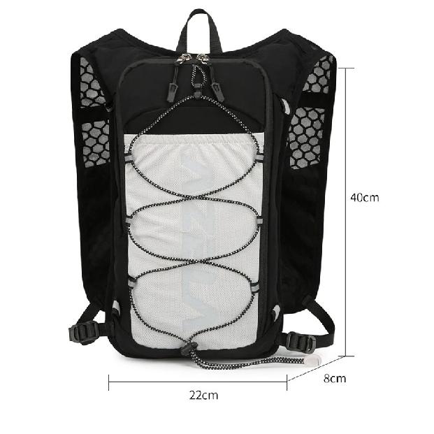 Running Vest for Women Men Lightweight & Adjustable Hydration Backpack for Trail Running Marathon Hiking Cycling Jogging