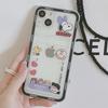 Cartoon Puppy iPhone Case for 11/13/15 Pro Max XS Max XR with Card Slot, Apple 14-Compatible.