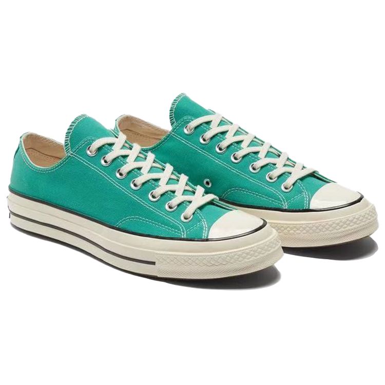 Converse 1970s Chuck Taylor All Star Comfortable Trendy Low-Top Canvas Shoes Unisex sneaker Green 170092C