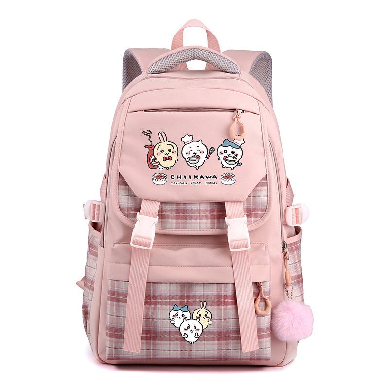 New Jiyikawa Chiikawa Cartoon Japanese Style Backpack Junior High School Students Large Capacity Backpack