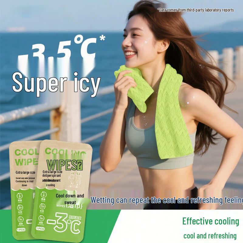 Summer Cooling Wet Wipes