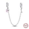 Lucky Unicorn Safety Chain copper Authentic Colored Zircon Boy Girl Charm Do It Yourself Jewellery Making Ideal For Bracelets Bangle