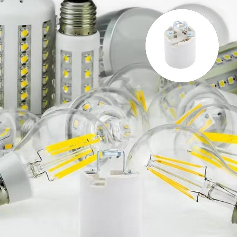 Lamp Holder Sockets Heat Resistant Ceramics Easy Replacement for Various Bulb Types Modern Styles