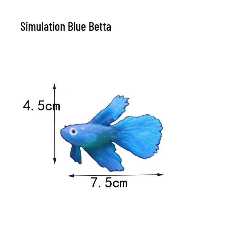 Fake Fish & Jellyfish Tank Ornaments: Clownfish, Betta & More for Aquarium Landscaping