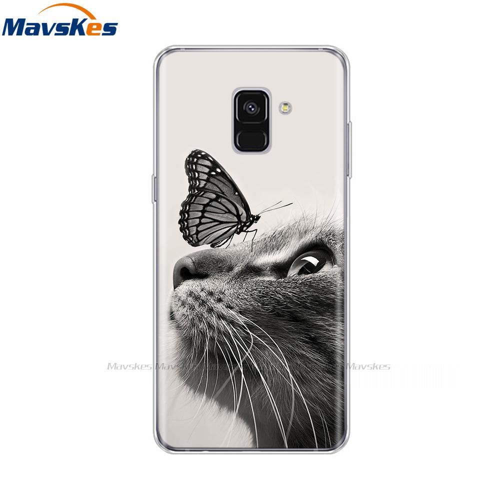 For Samsung Galaxy A8 2018 Case A530 Silicone Cover For Samsung A8 Plus 2018 A730 Soft TPU Case For Galaxy A8 A 8 Phone Shell