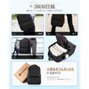 [Modiko] Backpack Men's Business Waterproof 15.6-inch PC Laptop Commute Travel Black - Standard Size