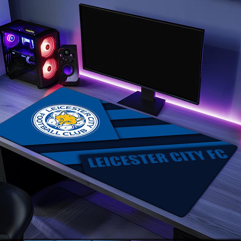 Leicester Football Club Crest Mouse Pad, Rubber Base, Mouse Pad for Gamers and Office Use, Gaming Desk , Easy To Clean Mat Christmas fan gifts