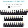 34 Pcs Universal Laptop Notebook DC Plug Set Jack Tips for 5.5 mm x 2.1 mm AC Power Adapter Connector Kits