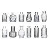 12Pcs Glass Bud Vases Small Vases for Centerpieces Mini Flower Vases Bulk for Rustics Wedding Home Table Decorations