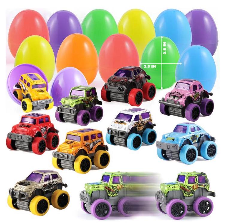 Children's DIY Bunny Car Easter Egg Set - Easter Toy & Gashapon Gifts 2026