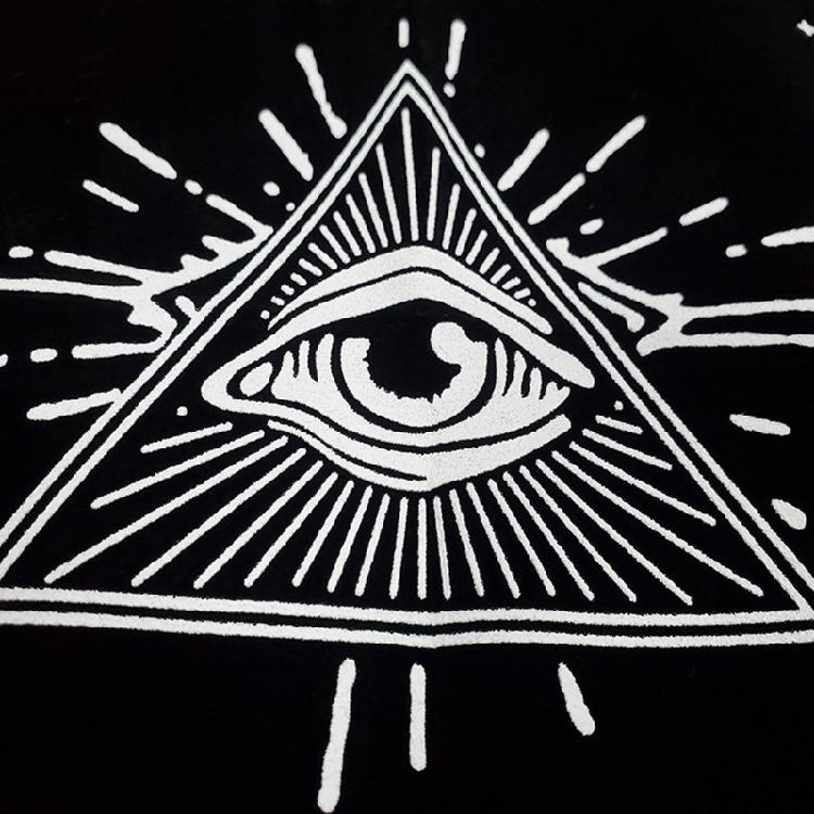 Witch Divination Pendulum Divination Tablecloth Mat Board Game Tarot Card Pad