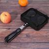 3X Taiyaki Double Fish Shaped Hot Dessert Waffle Cake Maker Pan Japanese Pancake Double Pan Fry Pan