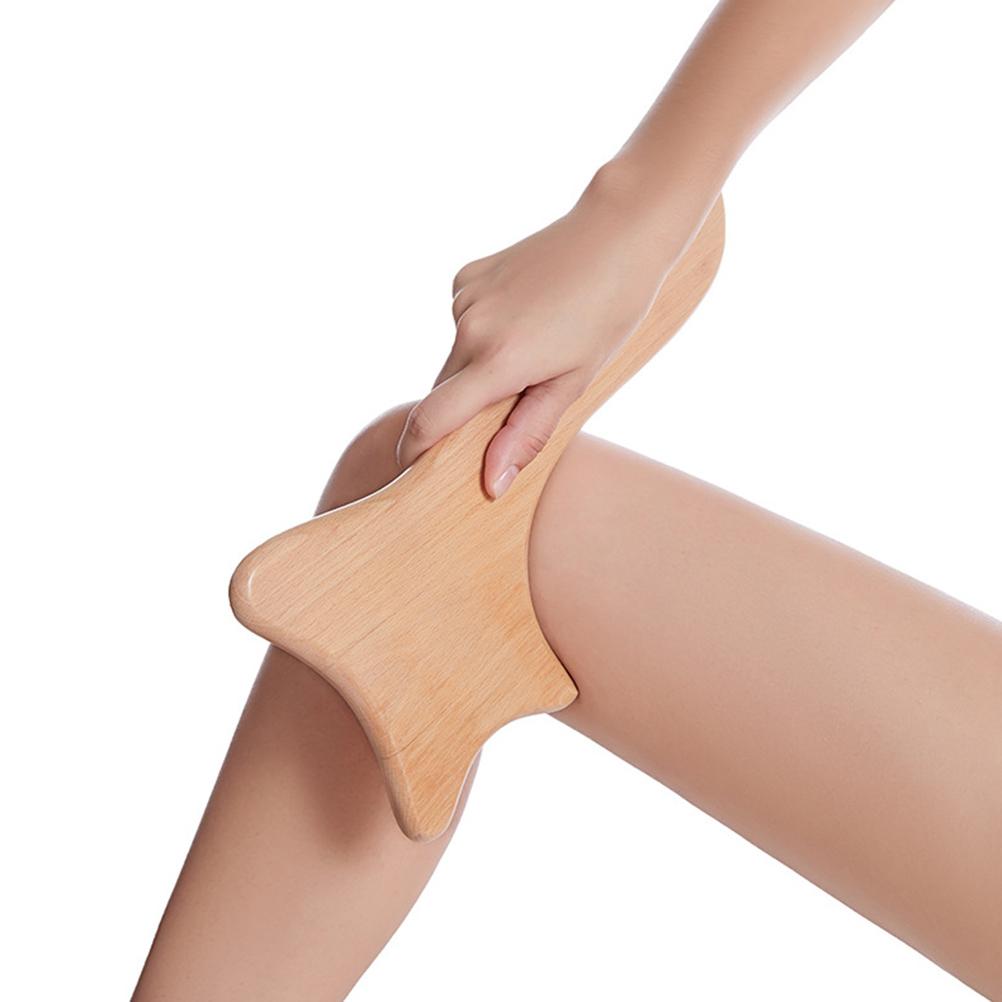Wooden Gua Sha Scraping Massage Tool Portable Gua Sha Board Massager Fascia Acupuncture Point