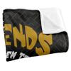 Legends of the Hidden Temple Silky Logos Supersoft Blanket