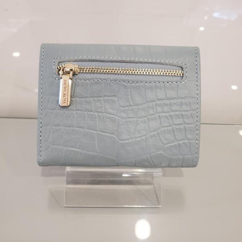 moncross 19165BLAW cubic point cowhide half wallet