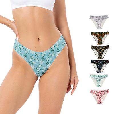 Wygodne Seksowne Duże Rozmiary Damskie Majtki Niskiej Talii Trójkątne Seksowne Niewidoczne Stringi Majtki Bikini Brazylijskie Hipstery Do Spania Retro