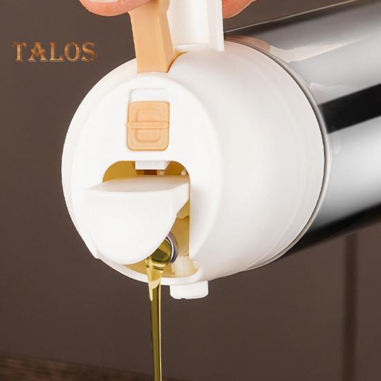 2-In-1 Stainless Steel Olive Oil Dispenser And Sprayer 360ml/430ml/500ml Food-grade Oil Mister Spray Bottle for Kitchen Cooking Air Fryer Frying BBQ