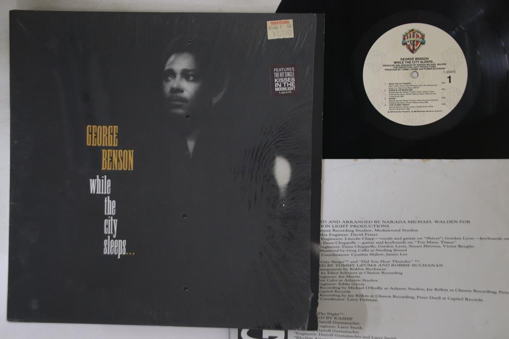 LP Record GEORGE BENSON - While The City Sleeps 9254751 WARNER BROS 1986 US Jazz Used