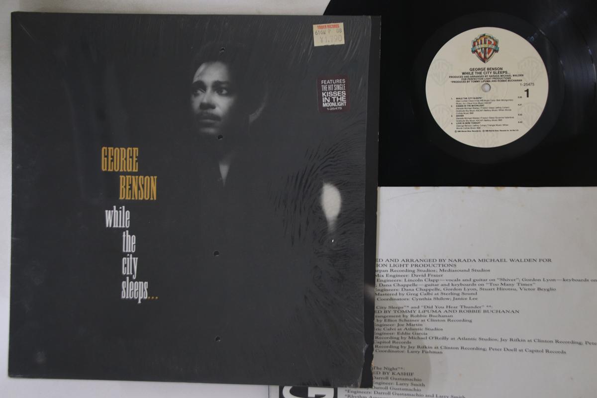 

LP Record GEORGE BENSON - While The City Sleeps 9254751 WARNER BROS 1986 US Jazz Used