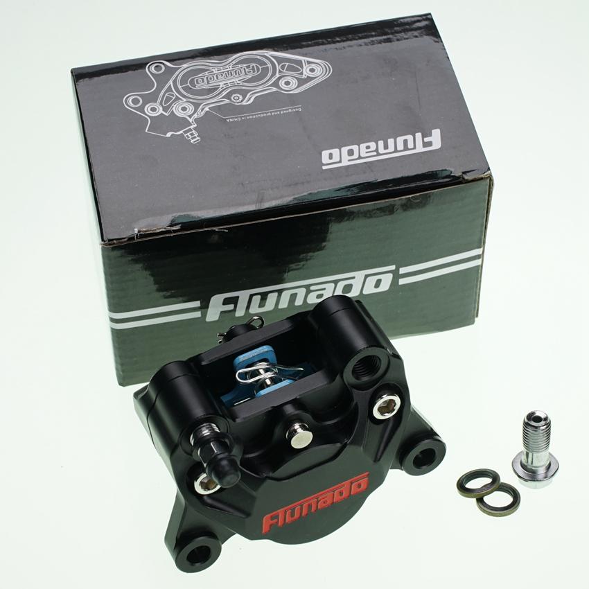 Brzdový třmen pro elektrokolo jedna sada Píst 84 mm Montáž Přední Zadní kolo Držák pro 180 200 220mm Brzdový kotouč pro Honda Yamaha Kawasaki