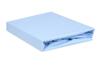 Jersey fitted sheet 210/220x190/200 premium blue