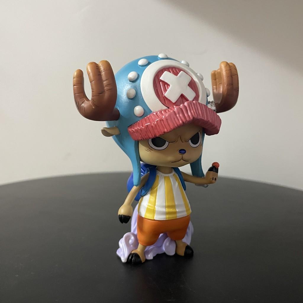 One Piece Chopper PVC-Figur mit Lächeln für Schreibtisch und Auto-Dekoration