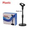 Table Microphone Stand Bracket Adjustable Desk Microfno Support Micro Mount Desktop Mic Holder Accessories For Live Broadcast
