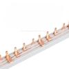 PIN TYPE Fork Type Copper Busbar for Distribution Box Circuit Breaker MCB 63A Connector Busbar Connection