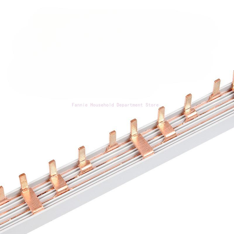 PIN TYPE Fork Type Copper Busbar for Distribution Box Circuit Breaker MCB 63A Connector Busbar Connection