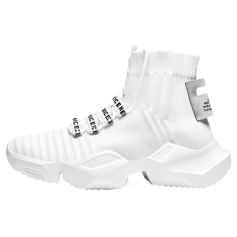 Calzini Scarpe Autunno Taglia Grande Scarpe da Uomo Elastiche Scarpe High Top Sportive da Papà Taglia Scarpe Uomo