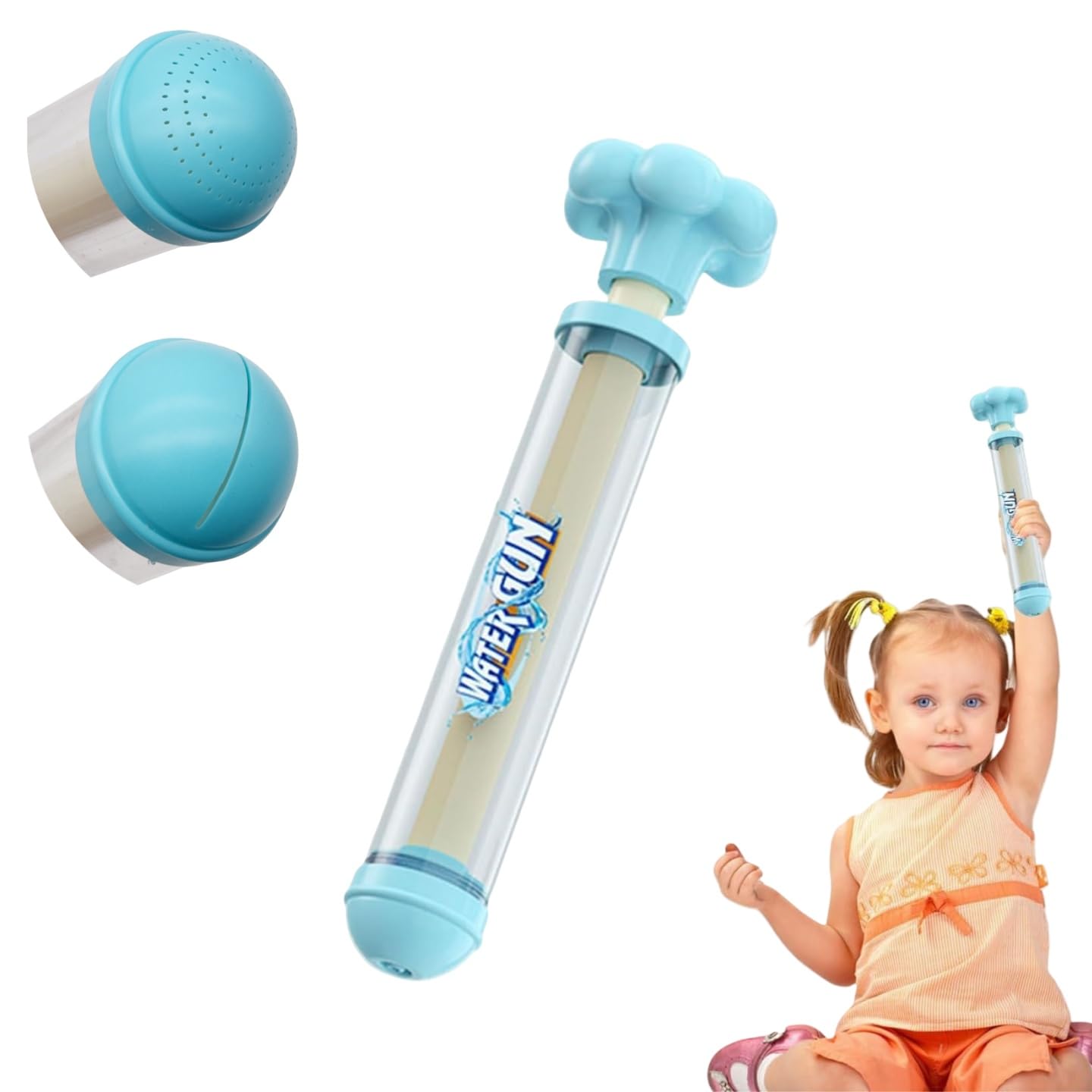 

MiLifeStyle Ручная водная игрушка для прозрачной большой емкости x 7 Легкая и простая в использовании для и Летние занятия для детей, Дизайн, (27 см), Держать,