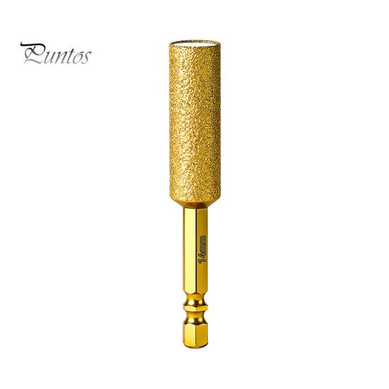 Marble Drill Bit Diamond Tile Set with Cooling Wax Core Drilling Backsplash Tool Granite Glass Concrete Anti-Slip Hex Shank