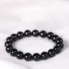 Pulsera de Turmalina Negra Imperial - Joyería de Protección Energética de Cristal de Grado Supremo, Pulsera de Aura Espiritual para Hombre y Mujer