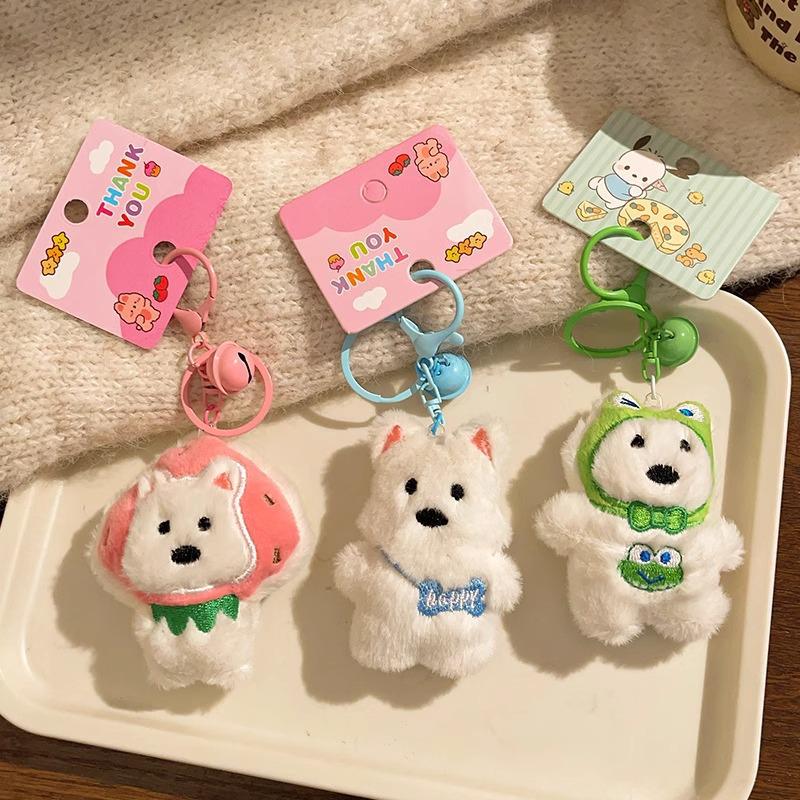 DIY Cute Plush Ornaments & Keychains for Student Schoolbags and Women