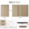 Slim Passbook Credit Card High Tide Passbook Card Bank Holds 2 Leather [Shirizu] Magnetic-Proof Case, Case, Bi-fold, Men's & Women's, Multi-Case,